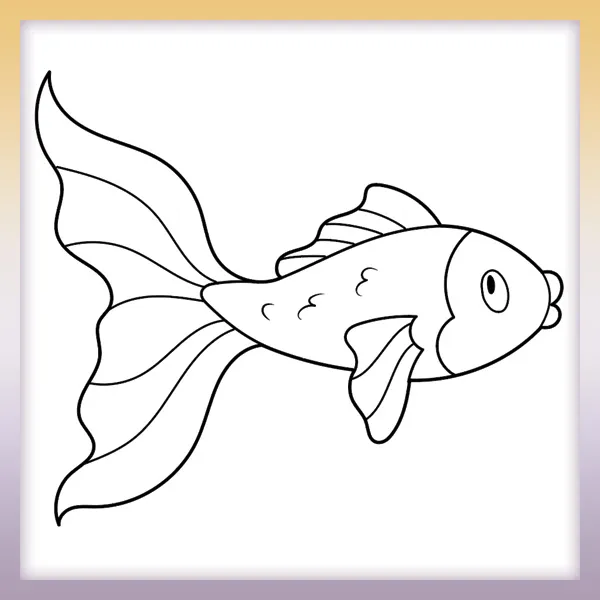 Ryba | Online omaľovánky pre deti